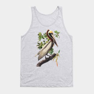 Brown Pelican by Audubon Tank Top